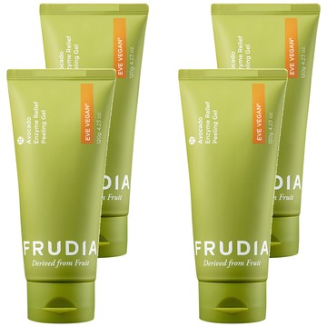 FRUDIA 美肌 酪梨酵素溫和去角質乳 120ml  4盒