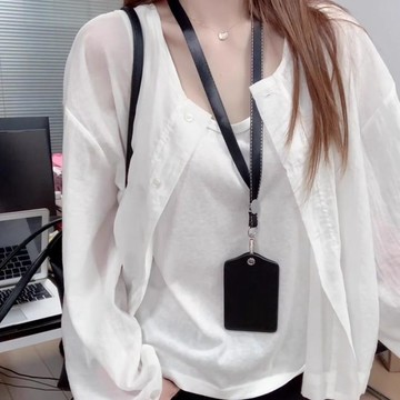 法式復古綠色 棉麻 防曬衣襯衫女夏季薄款空調衫外套小個子短上衣 AJ457