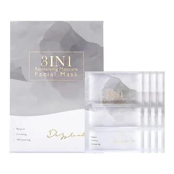 Dazzleslim 黛若詩琳 3IN1活養肌光清水膜  清潔老廢角質  緊緻亮白  滋潤鎖水  4片  1組