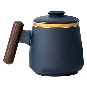 LifeHouse 陶瓷馬克杯 大度杯  藍色  1個