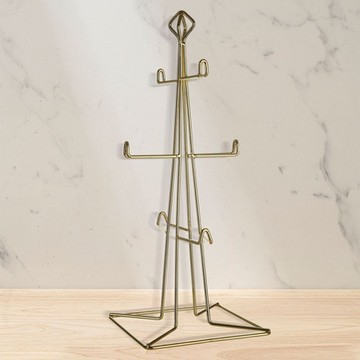 《Premier》Vertex簡約杯架-金6杯-- 馬克杯 咖啡杯 茶杯 收納架