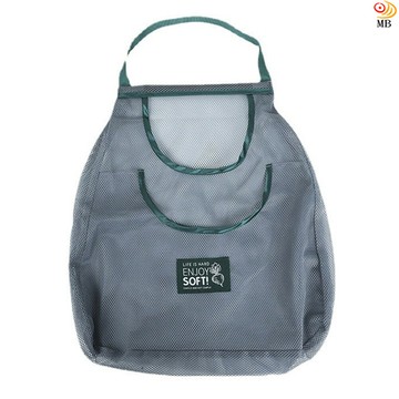 月陽送無痕掛勾特大號雙層蔬果大蒜洋蔥配料物品壁掛收納袋置物袋網兜(fv3636)