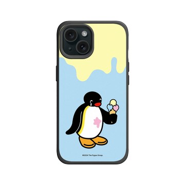 iPhone 15 SolidX 黑 - Pingu 企鵝家族 - Pingu - 我的冰淇淋