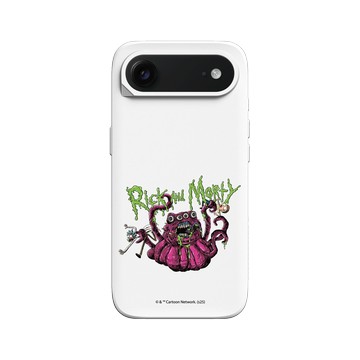 iPhone Air SolidX 白 - 瑞克和莫蒂 Rick and Morty - 外星人襲擊
