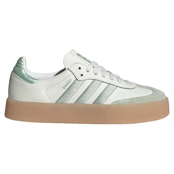 adidas 愛迪達 女款 SAMBAE W 運動休閒鞋 IG1947  米白色  23cm