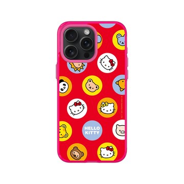iPhone 15 Pro Max Clear 粉漾桃 - 三麗鷗-Hello Kitty - 動物好朋友