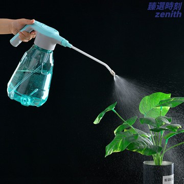 【一鍵自動噴】電動噴壺 澆花噴壺 灑水壺 噴霧器 消毒噴壺 壓力噴壺 2L大容量 透明可視 家用園藝 洗車清潔