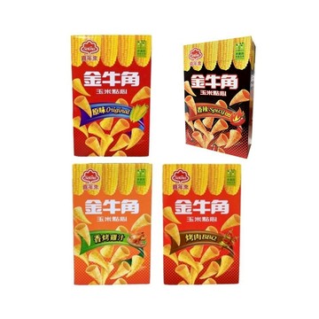 喜年來 金牛角 原味/烤肉BBQ/香烤雞汁/香辣 60g/35G