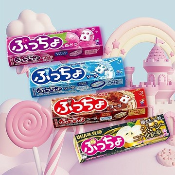 UHA 味覺糖 普超糖條(50g) 多款可選【小三美日】D808126 夾心軟糖 糖果 點心 下午茶 甜點