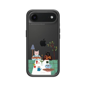 iPhone Air Mod NX -邊框背蓋組合 (相機按鈕) 黑 - Soupy Tang 湯舒皮 - Pip & Skipper