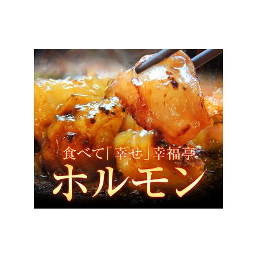 ふるさと納税 京都府 舞鶴市 国産牛 ホルモン 西京味噌焼き 600g 焼肉 大トロ ホルモン 小腸 味噌 味付 小分け 冷凍 国産 牛 肉 熨斗 贈答 ギフト