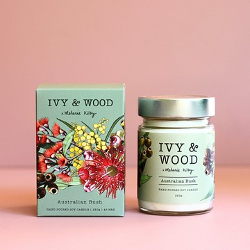 原野精靈香氛蠟燭 -【IVY&WOOD】天然手作香氛-母親節-現貨直出