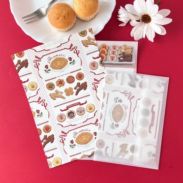 Pâtisserie Pensée 信紙組 - 白色