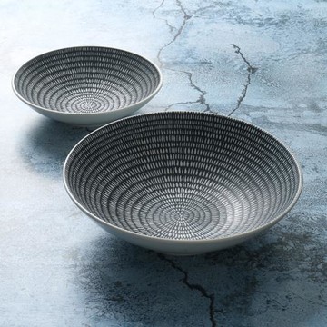 某牌原單】創意日式陶瓷沙拉碗【高端新骨瓷】餐具家用湯碗意面碗