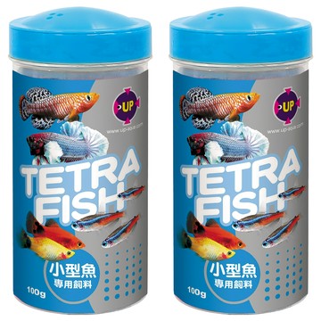 UP AQUA 雅柏 小型魚專用飼料 E-230-100  100g  2罐