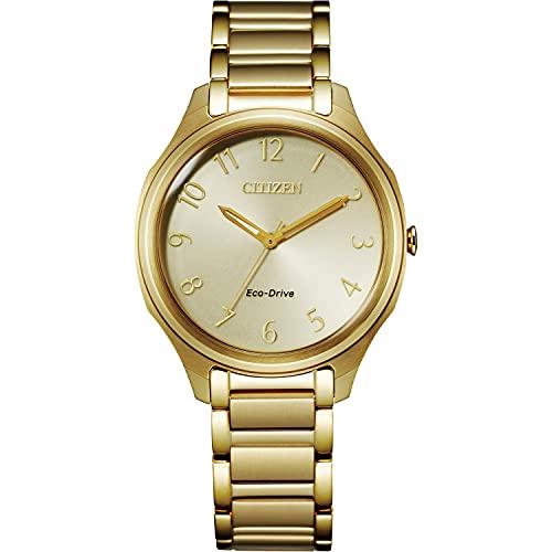 腕時計 シチズン 逆輸入 EM0752-54P Citizen Women's Eco-Drive Dress Classic Watch in  Gold Tone Stainle | LINEブランドカタログ