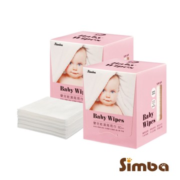 小獅王辛巴 溫暖呵護乾濕兩用巾2入組