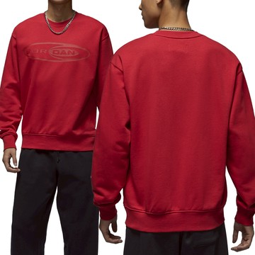 Nike J ESS Y2K GFX Crew LB 男款 紅色 蛇年 印花Logo 大學T 長袖 HV9284-636