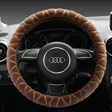 🔥臺灣出貨🔥汽車方向盤套冬季短毛絨通用型把套大衆POLO朗逸邁騰速騰捷達寶來FQO