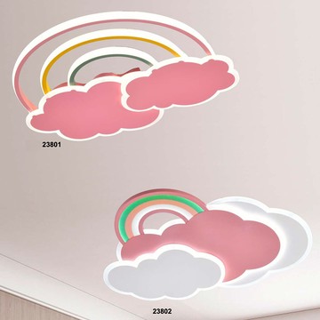 LED 彩虹雲朵吸頂燈  H06-16-23801、23802