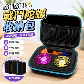 防摔防撞✨戰鬥陀螺收納包 分隔整理盒 陀螺分類盒 配件零件收納箱 大容量通用 防塵保護 多功能手提收納悠悠球包收納盒溜溜