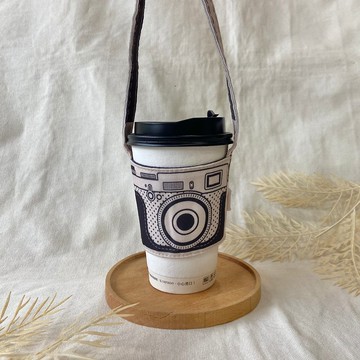 原創 飲料提袋/杯套/復古相機