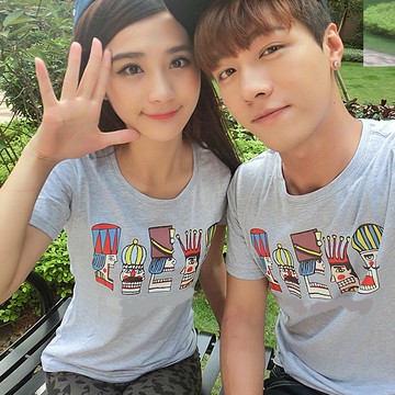 大嘴西洋衛兵與國王．獨家配對情侶裝．客製化．T恤．純棉短T．MIT台灣製．班服【YC280】．艾咪E舖