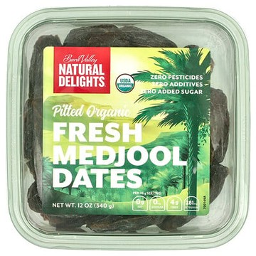 Natural Delights, 有機去核鮮棗，12 盎司（340 克）