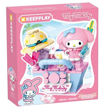 Keepplay積木 三麗鷗 泳池系列 美樂蒂