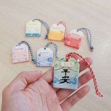 陶瓷御守線上彩繪材料包