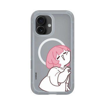 iPhone 16 AirX 流變灰 - 於是日常了 - 高調閃光彈－比心RJ