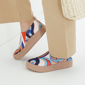 【 Uin 】西班牙原創設計 | 色彩渦旋2 托萊多 防潑水彩繪休閒女