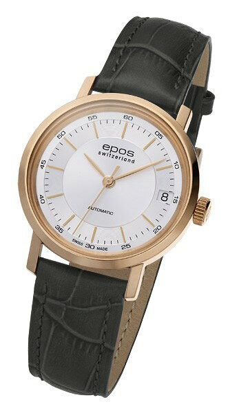 epos 愛寶時 4387.152.24.18.15FB經典羅馬女仕機械腕錶/白面31.5mm｜樂天領券現折★全館特惠中★指定刷卡回饋10%