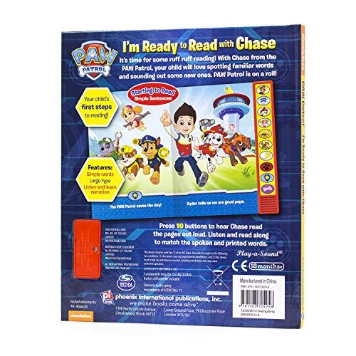 Nickelodeon PAW Patrol: I'm Ready to Read with Chase Sound Book