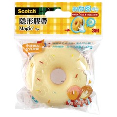3M 810-DD-5 奶油+草莓 雙色甜甜圈膠台