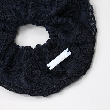 【客製化刺繡】goody音符薄紗髮圈