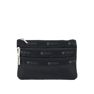 三層拉鍊化妝包