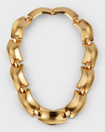 24k Gold Electroplated Necklace