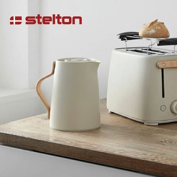 丹麥Stelton│Emma真空保溫茶壺_沙色