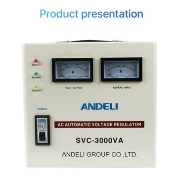 TND(SVC)-3KVA高精度單相全自動交流穩壓器160V~250V安德利集團【DD1111001】