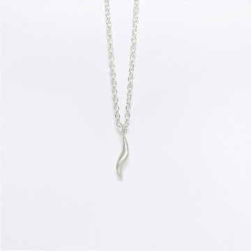 海草 小草 純銀項鍊 | 海底悠游系列