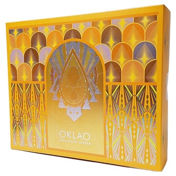 OKLAO 歐客佬 藝伎盛宴 精品掛耳禮盒 Set，內含20包黃金烘焙精選咖啡，精美禮盒包裝  10g x 20包  1盒