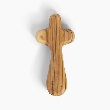 手握十字架 療癒十字架 掌心十字架 進口橄欖木 心靈十字架161717