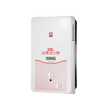 櫻花 10L 屋外型熱水器 GH1033 天然氣
