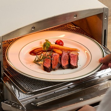 🍽精選好物🍽北歐陶瓷牛排盤 綫繪 耐高溫陶瓷盤 高檔西餐盤 陶瓷圓盤 牛排盤 蒸菜魚盤 精緻菜盤 盤子 陶瓷盤