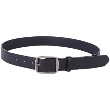 針扣皮帶男韓版ins牛仔褲腰帶潮流年輕男女通用復古簡約百搭褲帶