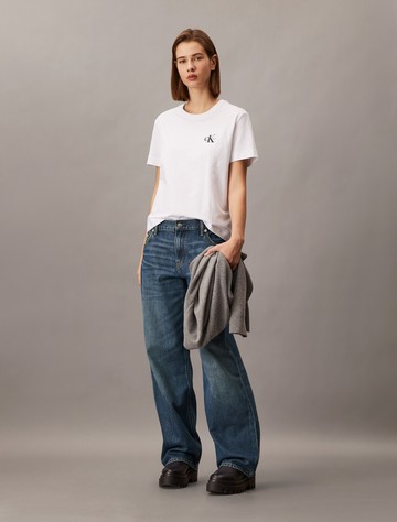 Calvin Klein 37.5 低腰寬鬆牛仔褲