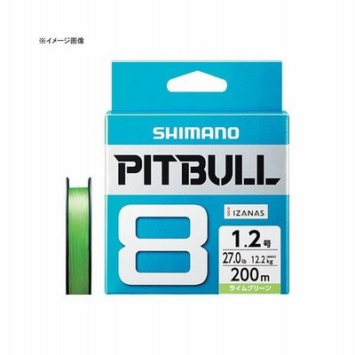 ルアー釣り用peライン シマノ Pl M78s Pitbull ピットブル 8 300m 0 8号 ライムグリーン 通販 Lineポイント最大get Lineショッピング