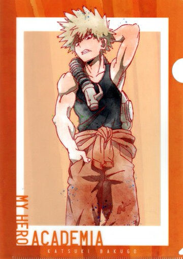爆豪勝己A4文件夾清潔舉重服REGENERATION我的英雄學院TOHO animation STORE×baseyard tokyoREGENERATIONMY HERO ACADEMIA