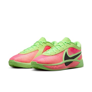 NIKE 籃球鞋 男鞋 運動鞋 包覆 緩震 GIANNIS FREAK 6 NRG EP 紅綠 HJ9110-300